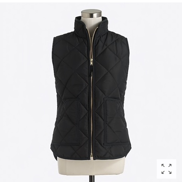 J. Crew Jackets & Blazers - J. Crew Black Vest